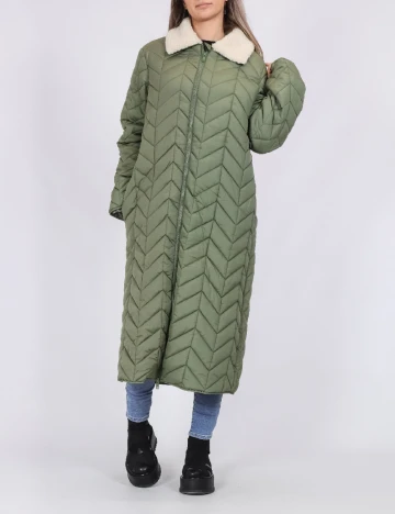 Geaca Pieces, verde
