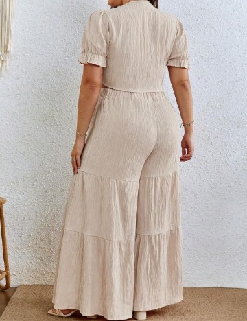 Compleu SHEIN CURVE, crem