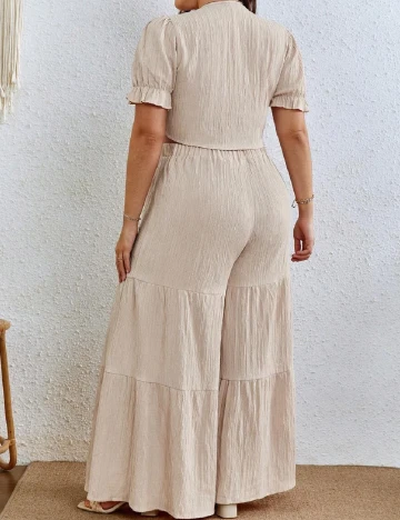 Compleu SHEIN CURVE, crem