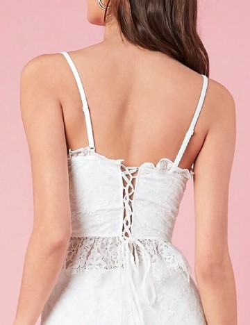 Top SHEIN, alb