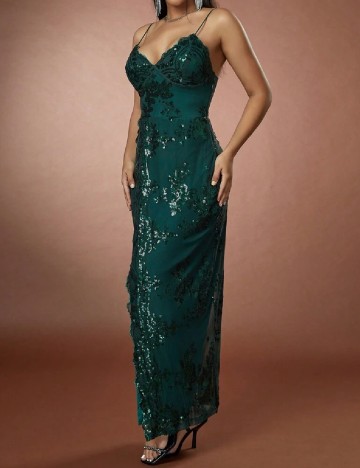 Rochie lunga D&M, verde