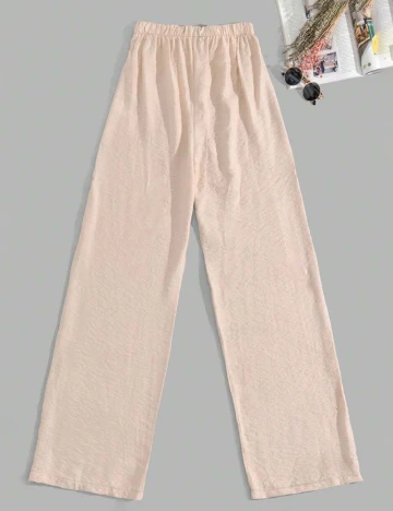 Pantaloni SHEIN, crem