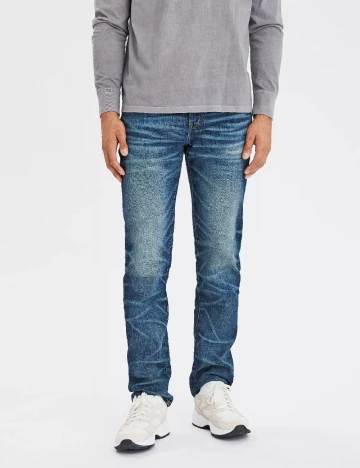 Blugi American Eagle, albastru Albastru