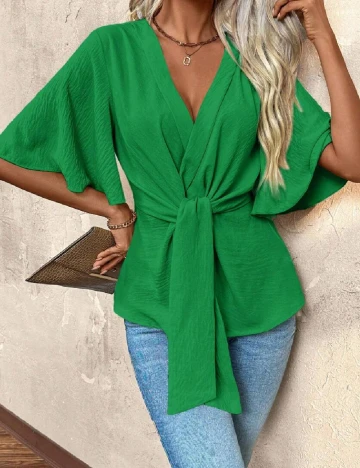 Bluza SHEIN, verde