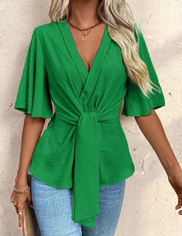 Bluza SHEIN, verde