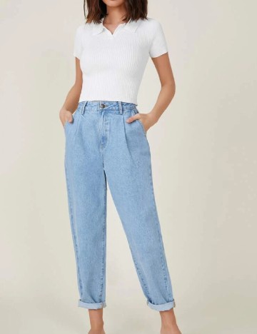 Top SHEIN, alb