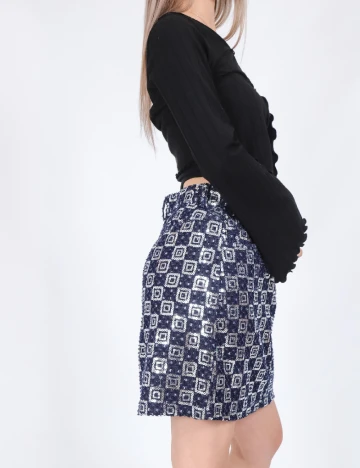 Fusta Pieces, bleumarin