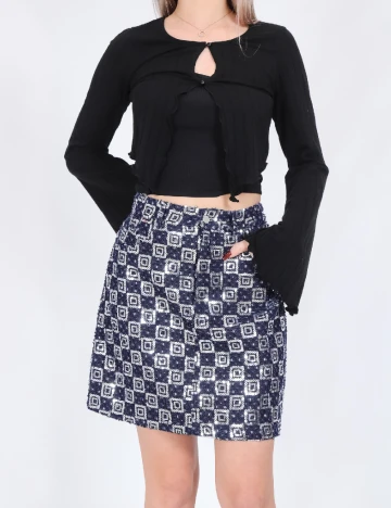 Fusta Pieces, bleumarin