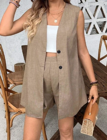 Compleu SHEIN Maternity, maro