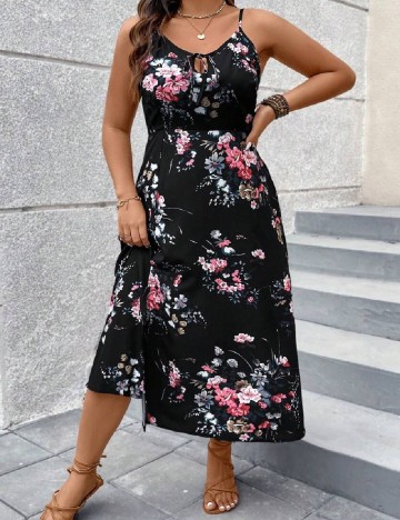 Rochie medie SHEIN CURVE, negru