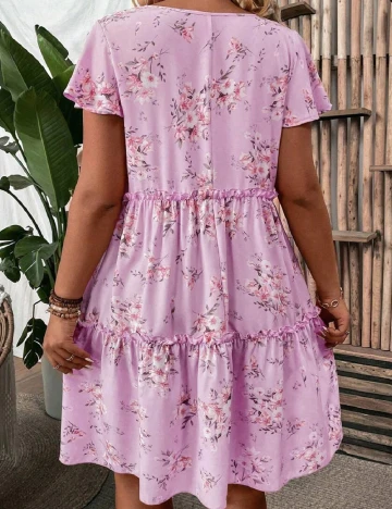 Rochie scurta SHEIN CURVE, mov