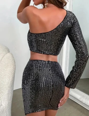 Rochie scurta SHEIN, negru Negru