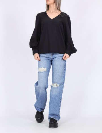 
						Bluza Pieces, negru