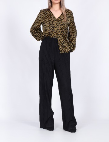 
						Pantaloni Pieces, negru