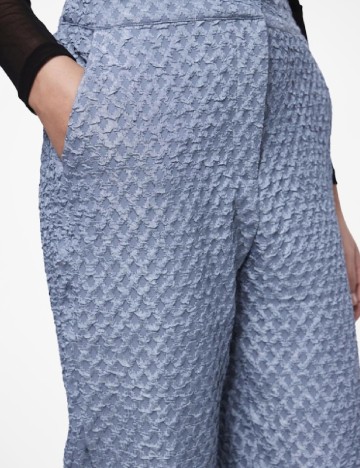 Pantaloni Pieces, albastru