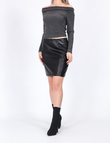 
						Fusta Pieces, negru