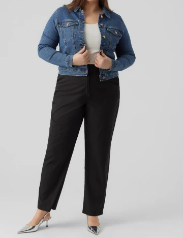 Jacheta Vero Moda Curve, albastru