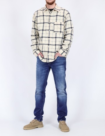 
						Camasa Jack&Jones, ecru