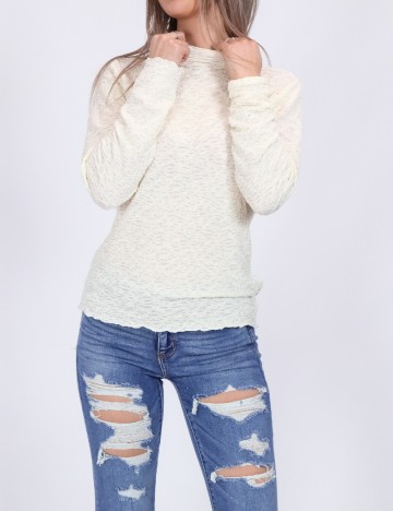 
						Bluza Pieces, ecru
