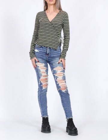 
						Bluza Pieces, verde