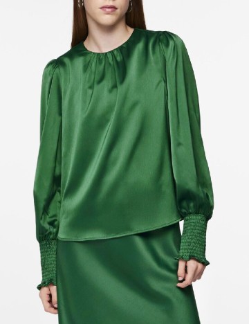 
						Bluza Pieces, verde