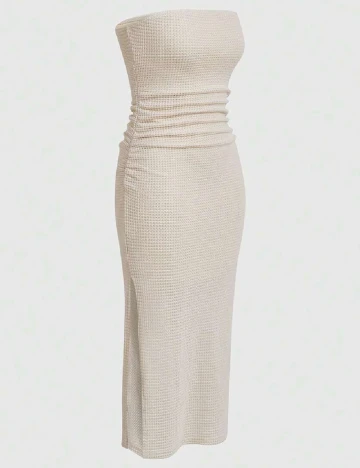 Rochie lunga SHEIN, crem