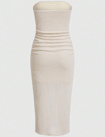 Rochie lunga SHEIN, crem