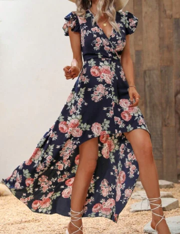 Rochie medie SHEIN, bleumarin