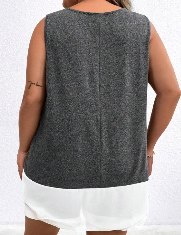 Compleu SHEIN CURVE, gri