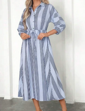 Rochie medie SHEIN, albastru