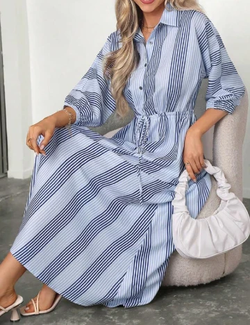 Rochie medie SHEIN, albastru
