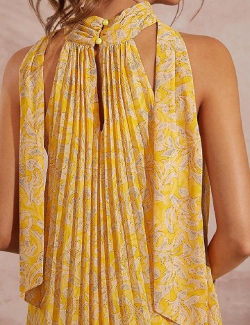 Rochie scurta SHEIN, galben