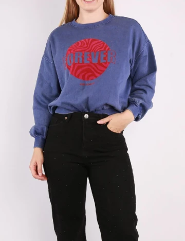 Bluza Only, bleumarin