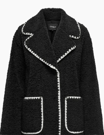 Palton Only, negru
