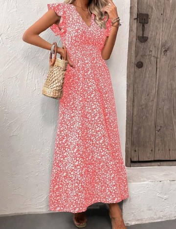 Rochie lunga SHEIN, rosu
