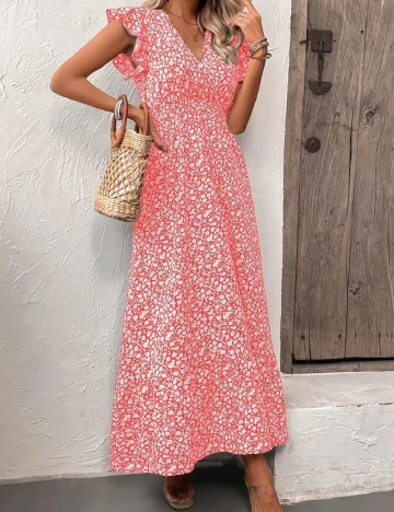 Rochie lunga SHEIN, rosu