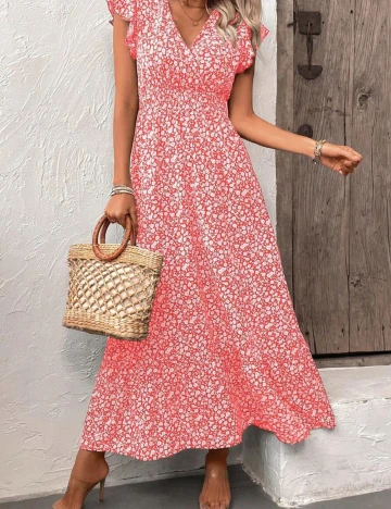 Rochie lunga SHEIN, rosu