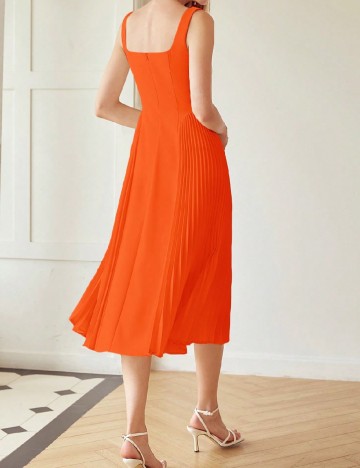 Rochie medie MOTF, portocaliu