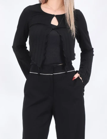 Pantaloni Only, negru
