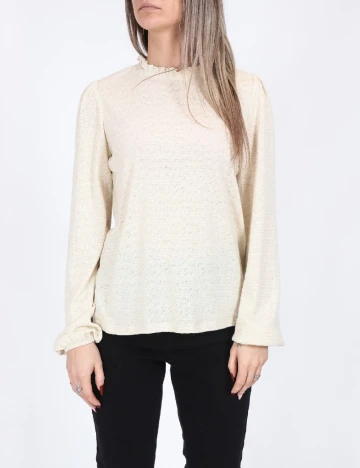 Bluza Only, ecru Alb
