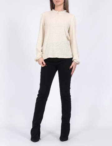Bluza Only, ecru