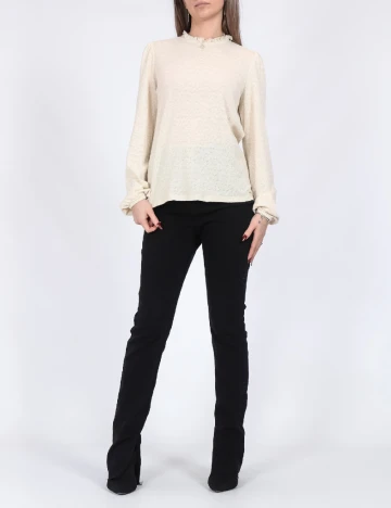 Bluza Only, ecru Alb