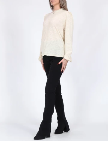 Bluza Only, ecru Alb
