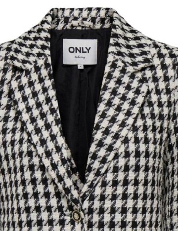 Sacou Only, crem/negru