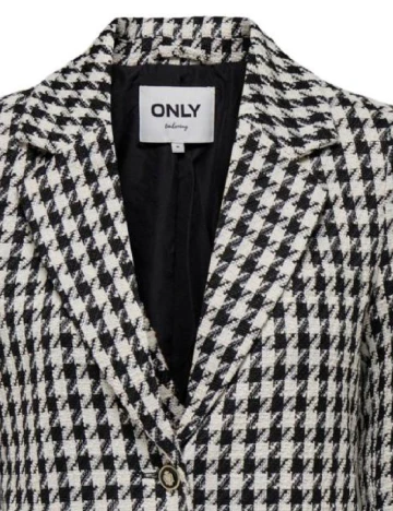 Sacou Only, crem/negru