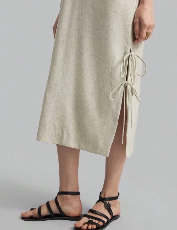 Rochie medie SHEIN, bej