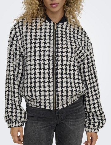 
						Jacheta Only, alb/negru