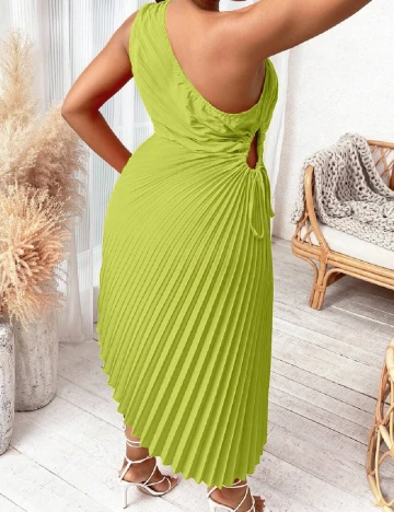 Rochie medie SHEIN CURVE, verde