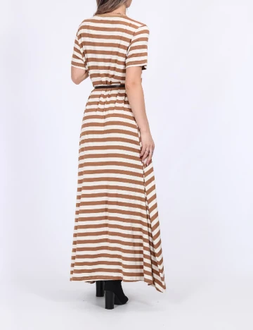 Rochie lunga Motivi, maro