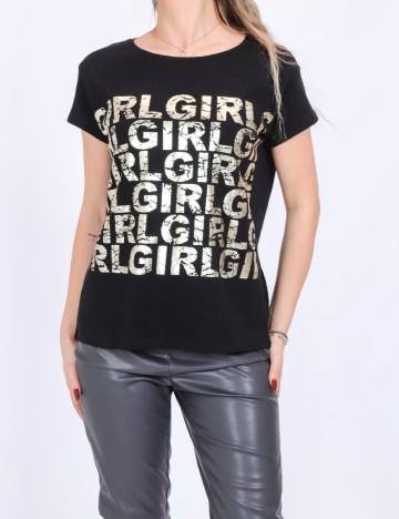 Tricou Motivi, negru